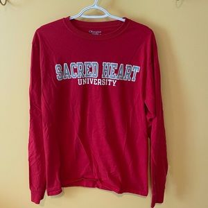 Sacred Heart University Long Sleeve Champion Tshirt